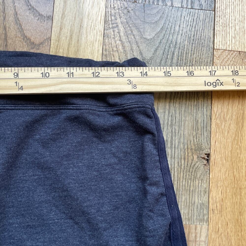 Sundry Midi Skirt Womens S Navy Blue Made USA Stretch Pull On - Picture 3 of 6